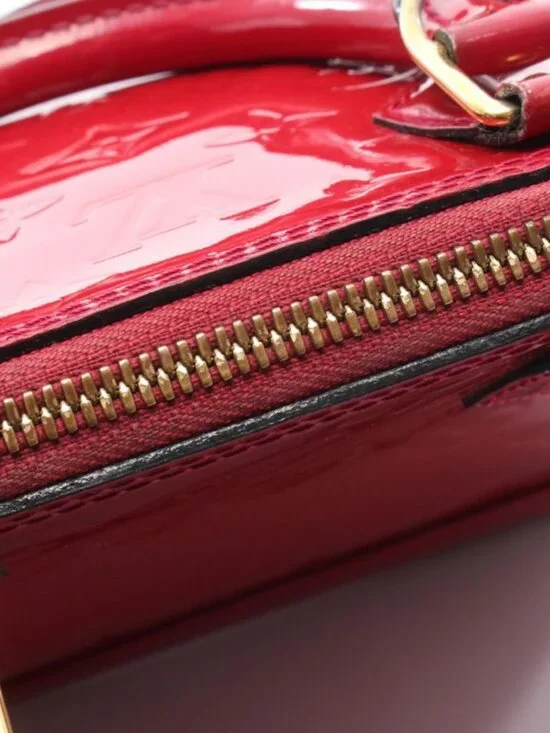 Louis Vuitton Handbag Alma BB Rose Andian Leather B - Picture 11 of 11